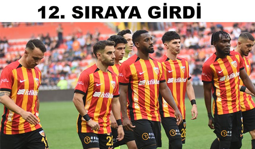 Kayserispor son haftasında