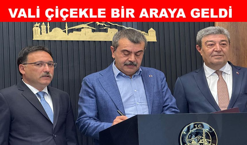 Bakan Tekin, Kayseri’de