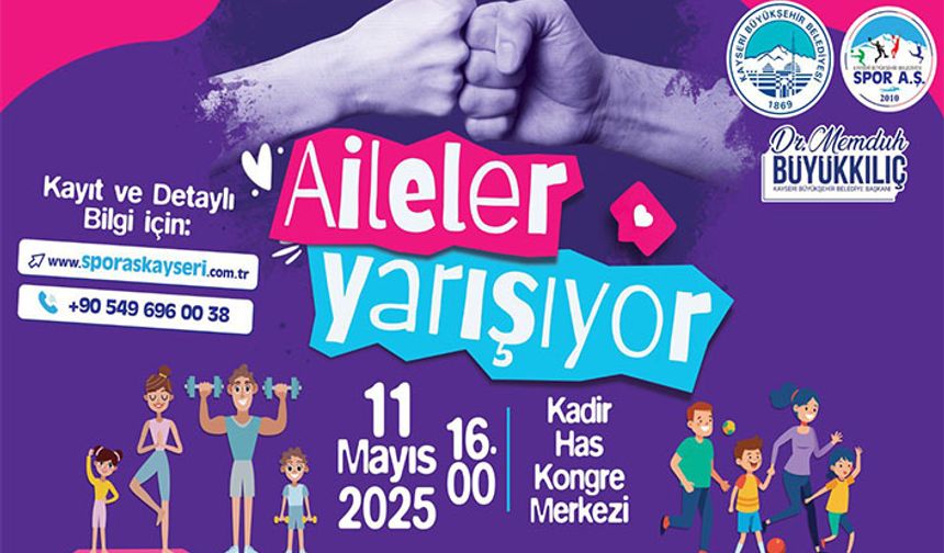 Spor A.Ş.’den aile yılında, ailelere özel yarışma