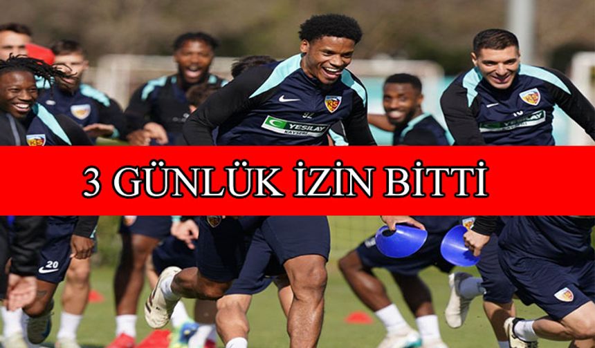 Kayserispor’da Antalyaspor mesaisi bugün başlıyor