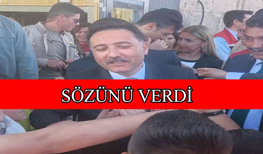 Çiçek: "Ağırnas'ta ERVA Spor Okulunu açacağız"