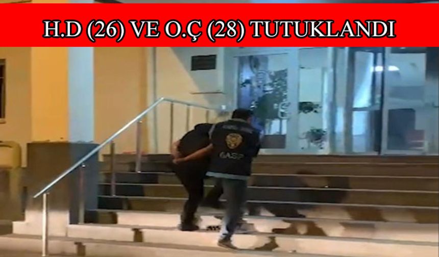 İş yerini silahla yağmalayan 2 şüpheli yakalandı