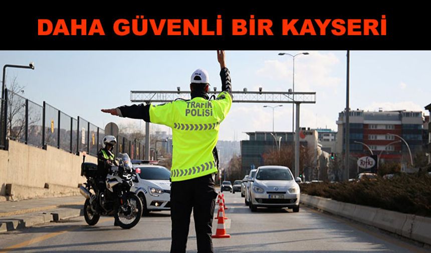 Bu bayram Kayseri’de yaralanmalı kazalar azaldı, ölümlü kaza yaşanmadı