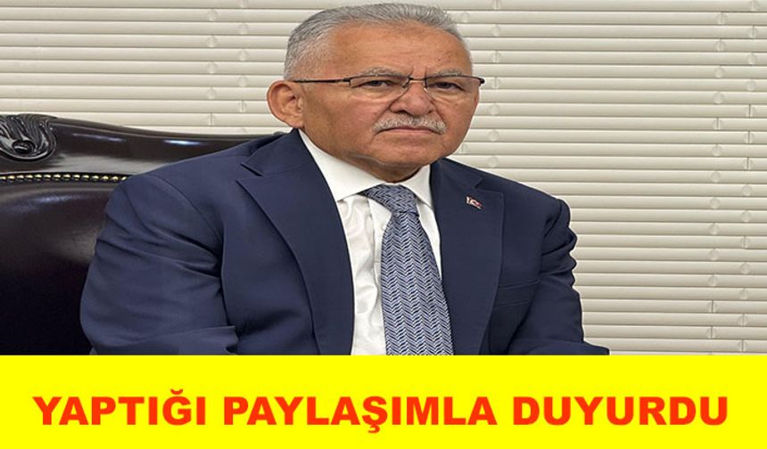 Başkan Büyükkılıç’ın acı günü