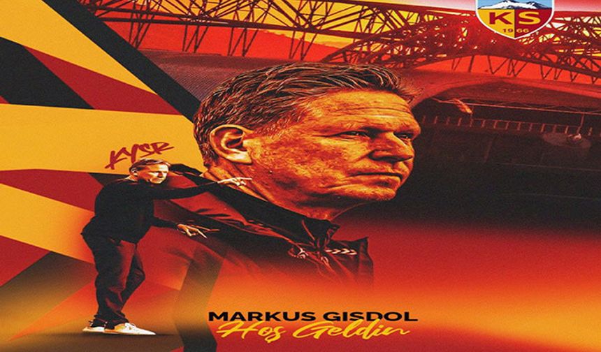 Kayserispor Markus Gisdol ile 2 senelik sözleşme imzaladı