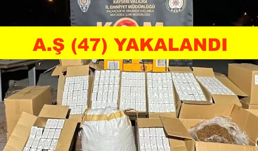 KOM’dan kaçak sigara operasyonu