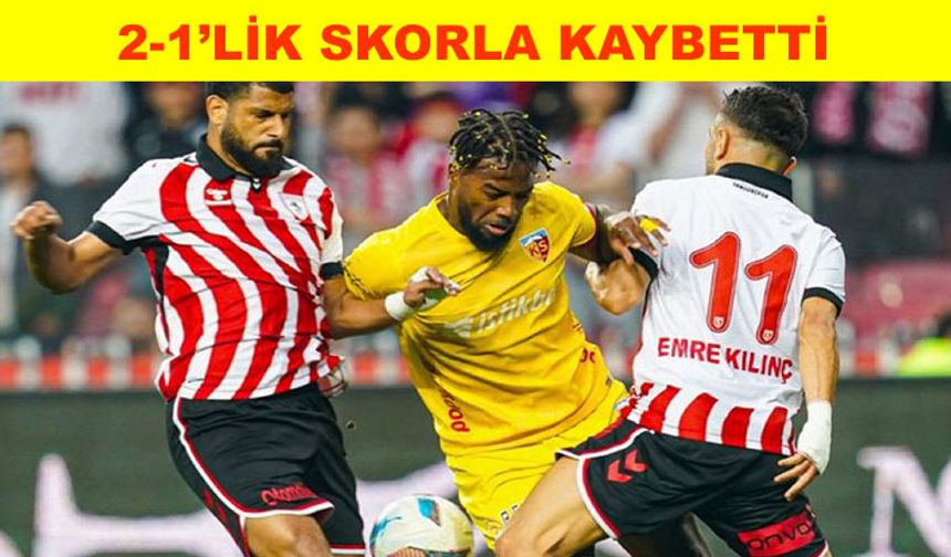 Samsunspor – Kayserispor: 2-1
