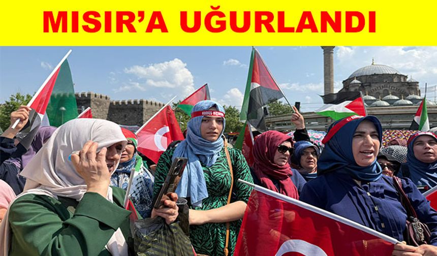Kayseri'den 10 aktivist Gazze Yürüyüşü