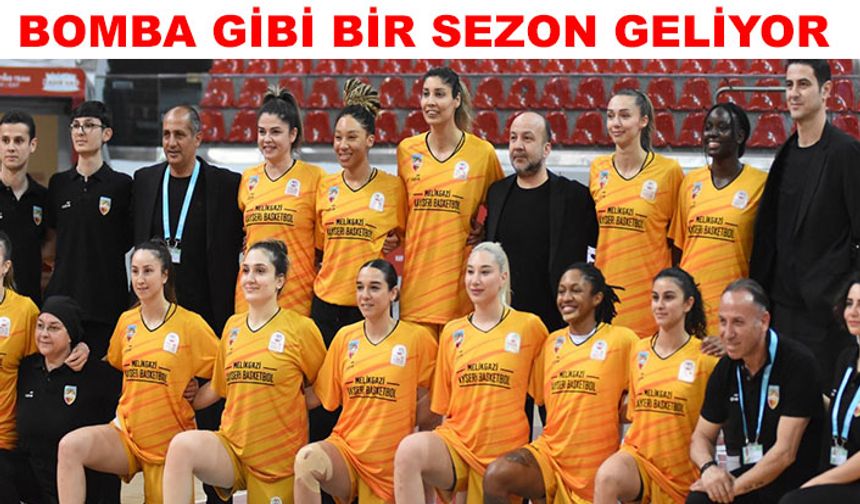 Melikgazi Kayseri Basketbol’da yeni sezon çalışmaları başlıyor