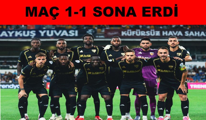 Başakşehir FK - Kayserispor: 1-1