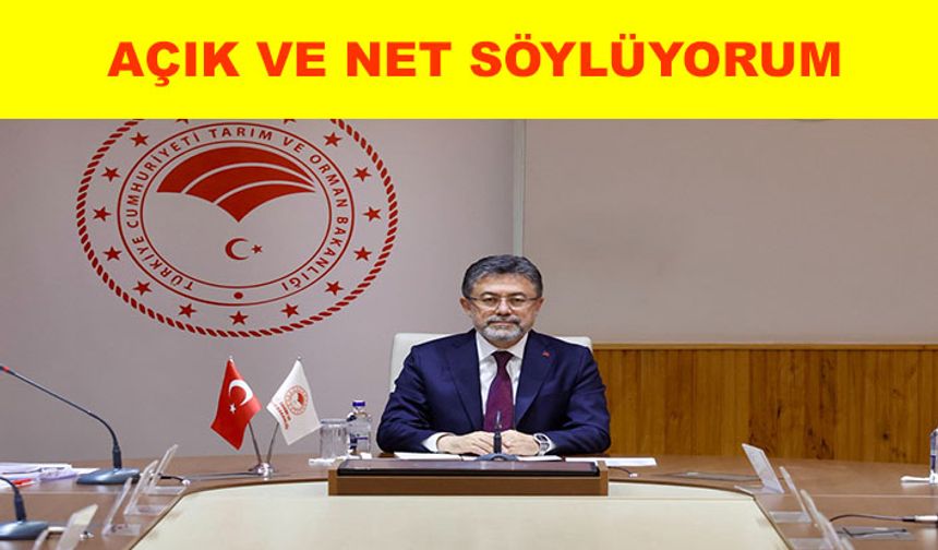 Bakan Yumaklı, İklim Kanunu’nda yapay et ile ilgili düzenleme olmadığını bildirdi