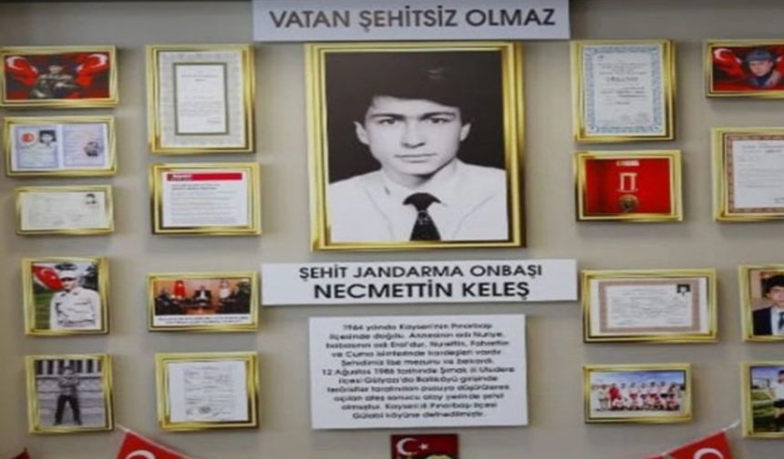 Kayseri'nin kahraman evlatları (12 Ağustos Şehitleri)