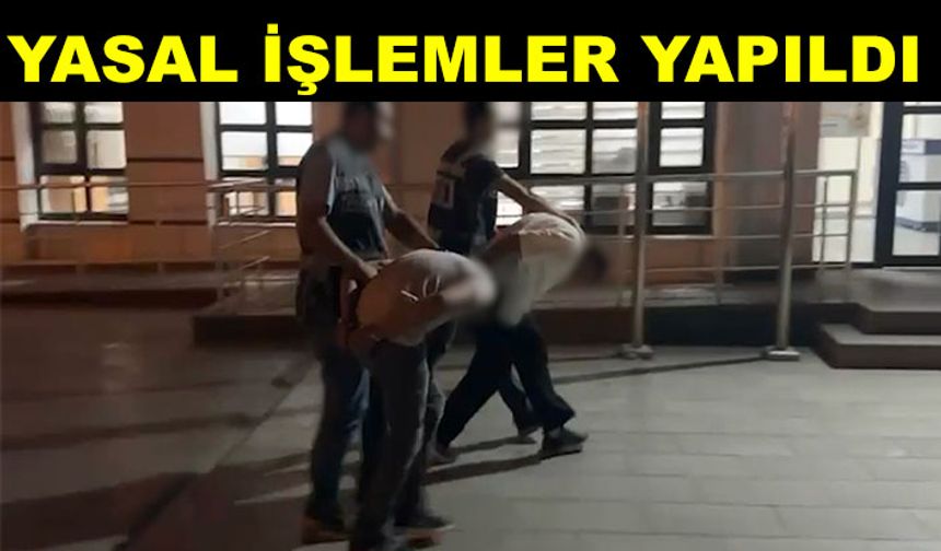 Elektrik direğine zarar veren şahıslar yakalandı
