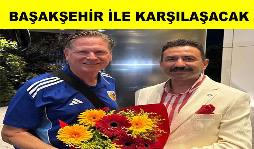 Kayserispor kafilesi İstanbul’da