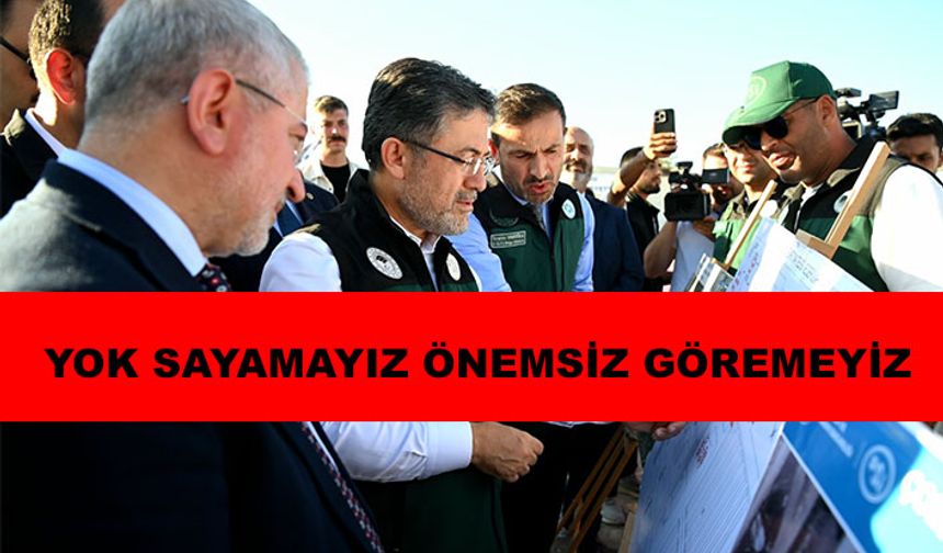 Bakan Yumaklı içme suyu konusunda belediyeleri uyardı