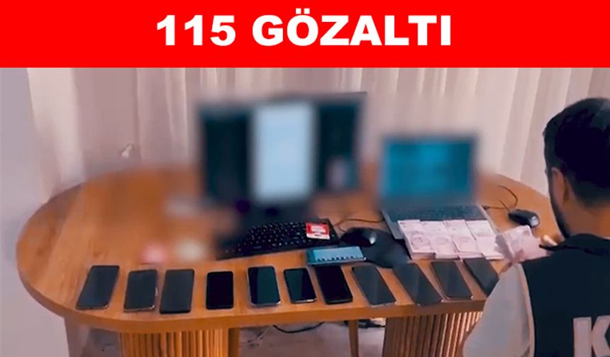 Kayseri dahil 49 ilde “tefecilik ve dolandırıcılık” operasyonu