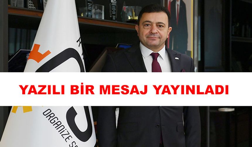 Yalçın’dan Mevlid Kandili Mesajı
