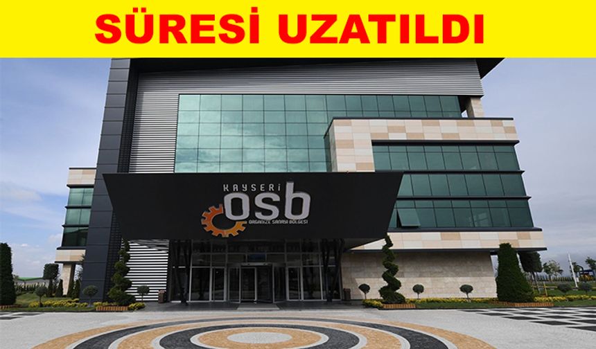 OSB’lerde işyeri açma ve çalışma ruhsatı
