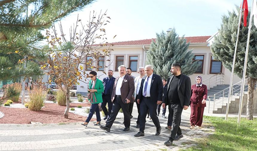 Kayseri Çocuk Evleri Sitesi’nde çalışmalar incelendi