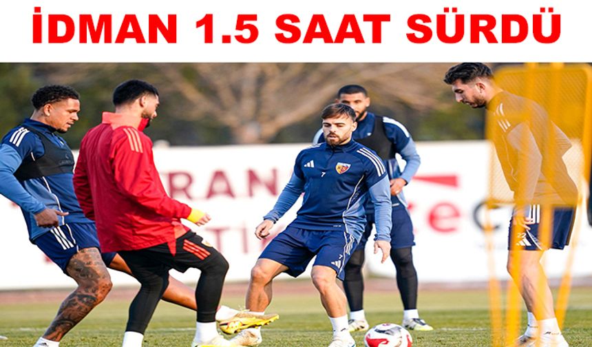 Kayserispor, Rizespor hazırlıklarına başladı