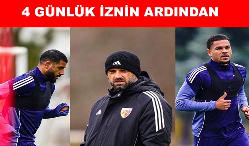 Kayserispor  idmanlara başladı