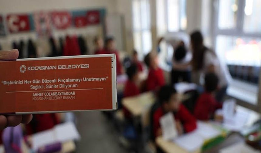 Kocasinan Belediyesi’nden öğrencilere ağız ve diş sağlığı taraması