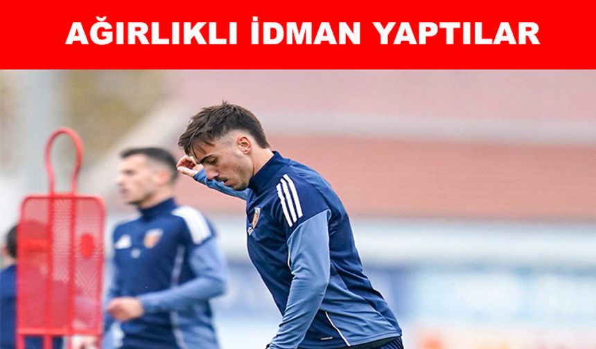 Kayserispor’un Rizespor hazırlıkları devam ediyor