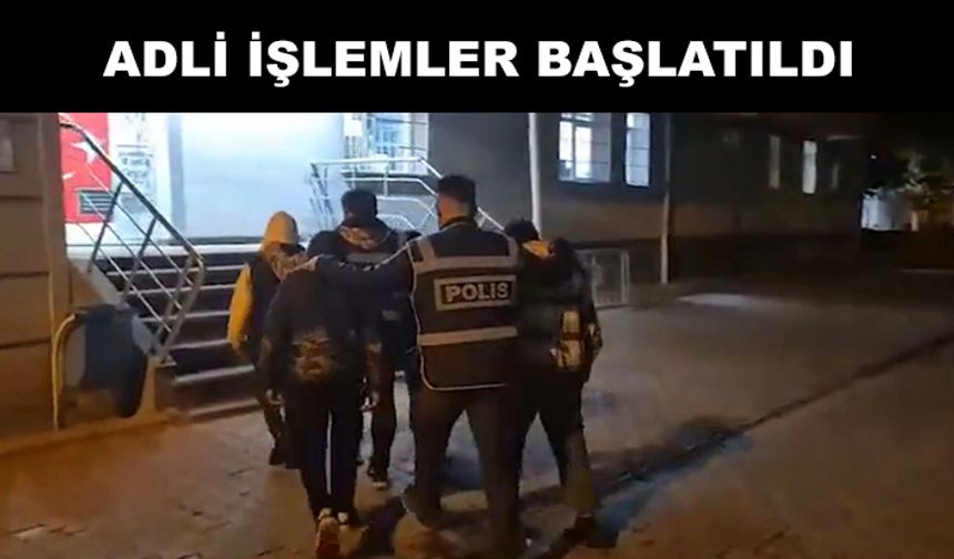 Asri mezarlıkta kuru sıkı tabanca sıkan 4 çocuk yakalandı