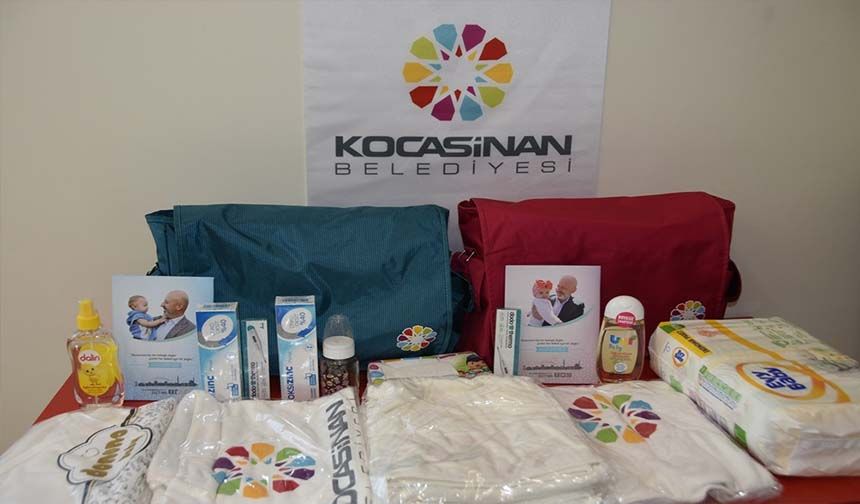 1 yılda 3 bin aileye Hoşgeldin Bebek hediyesi