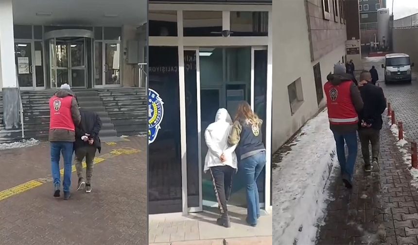 Kayseri’de aranan firari hükümlü 3 kişi yakalandı