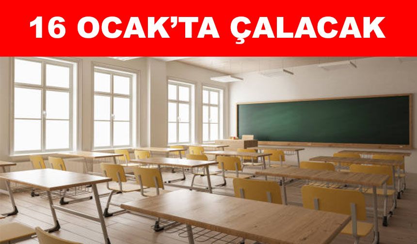 Yarıyıl tatili için 'karne zili'