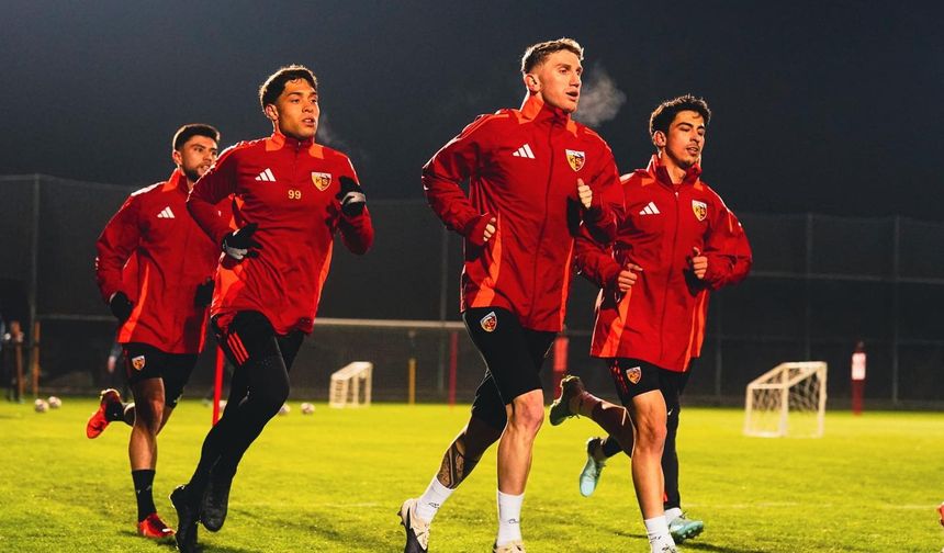 Kayserispor ilk hazırlık maçına salı günü çıkacak