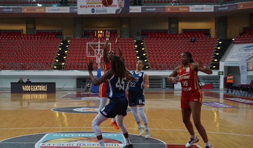 Melikgazi Kayseri Basketbol Türkiye Kupasına veda etti
