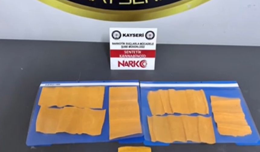 4 bin 233 doz beze emdirilmiş narkotik madde ele geçirildi