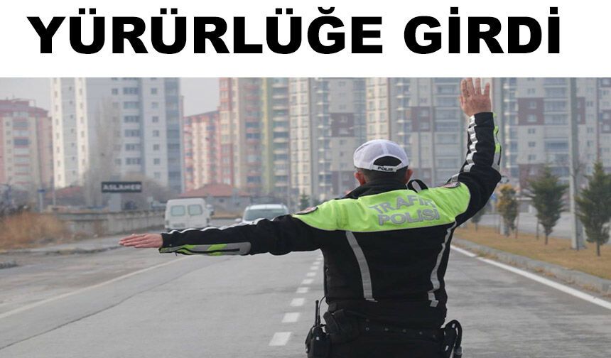 Trafik cezalarında yeni dönem