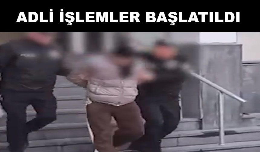 Bıçakla yaralama olayının şüphelisi suç aleti ile yakalandı