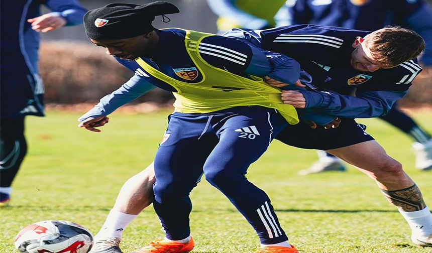 Kayserispor, Kocaelispor maçı hazırlıklarına başladı
