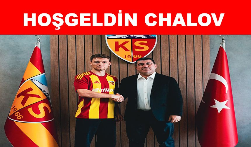 Kayserispor rus fırvet Fedor Chalov ile resmi sözleşme imzaladı