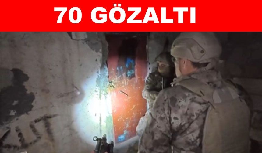 Kayseri merkezli 4 ilde FETÖ operasyonu