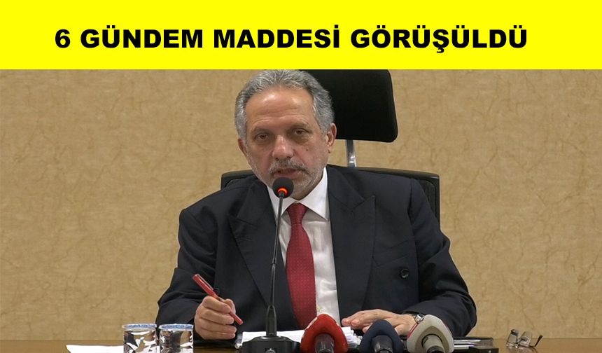 Talas Belediyesi Şubat ayı meclis toplantısı yapıldı