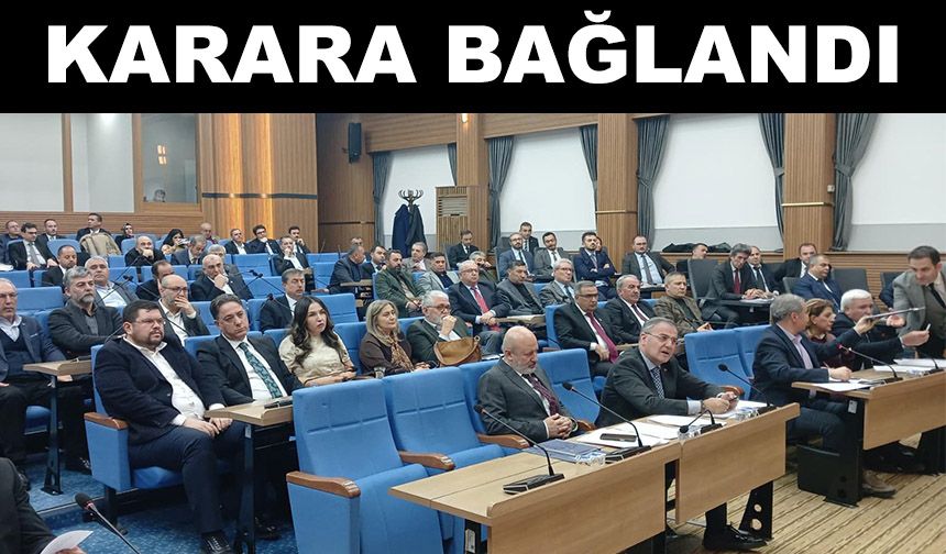 Büyükşehir meclisinde 57 gündem maddesi