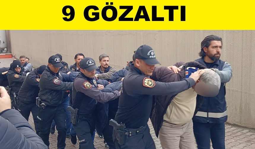 Organize suç örgütlerine eş zamanlı operasyon