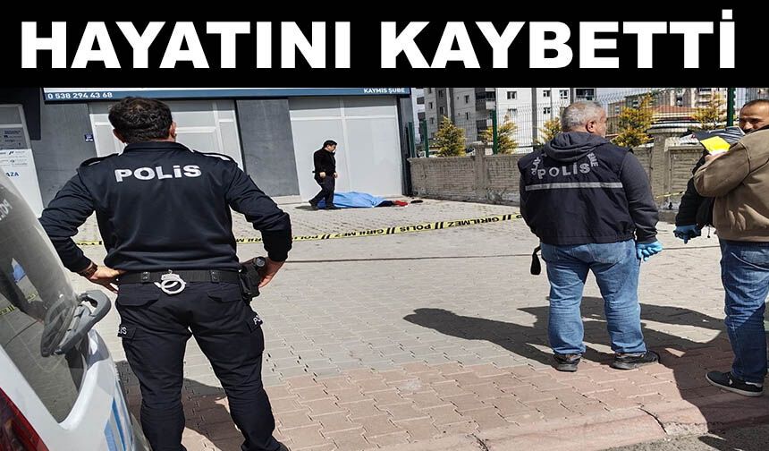 Kayseri'de 3'üncü kattan düşen 83 yaşındaki adam