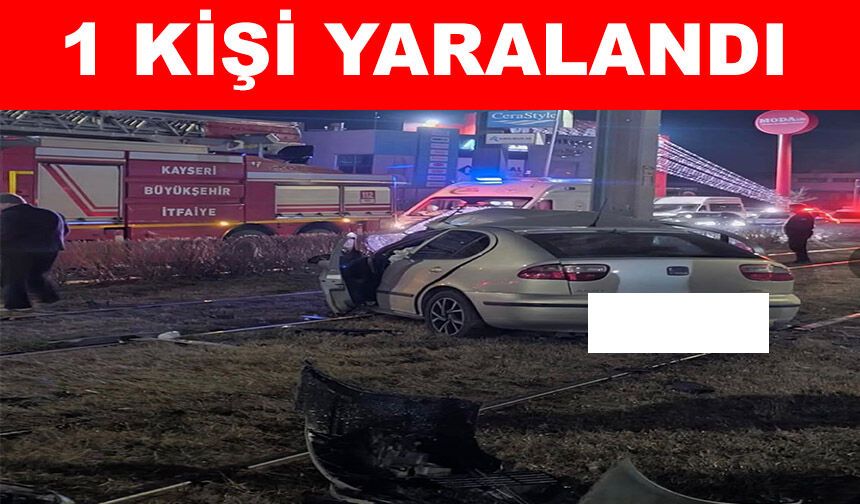 İki otomobilin çarpıştığı feci kazada