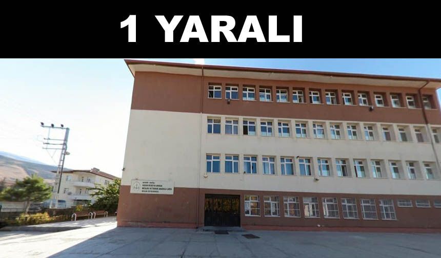 Yahyalı'da öğrenciler arası bıçaklı kavga