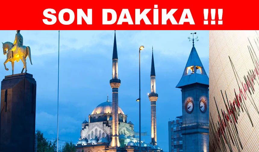 Kayseri'de hissedilen deprem meydana geldi