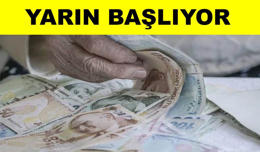 Emekli maaşı ve bayram ikramiyesi ödemeleri