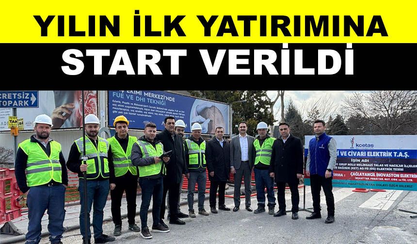 KCETAŞ 2026’nın ilk yatırımını Kartal Kavşağı Projesi için başlattı