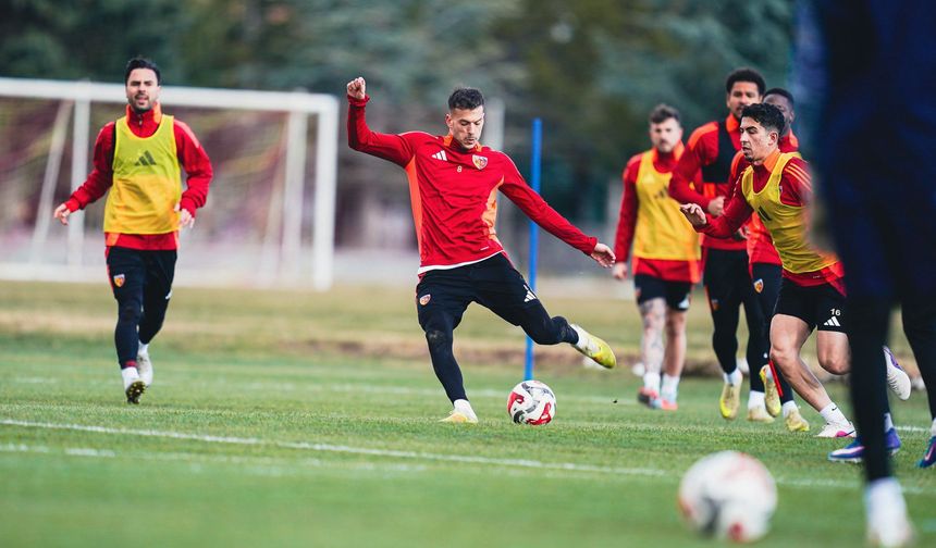 Kayserispor’da Trabzonspor hazırlıkları devam ediyor