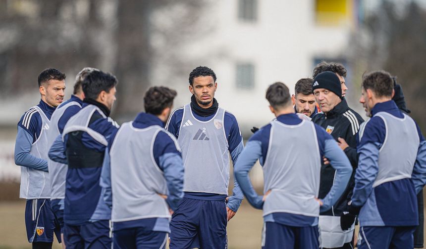 Kayserispor’da Trabzonspor mesaisi devam ediyor